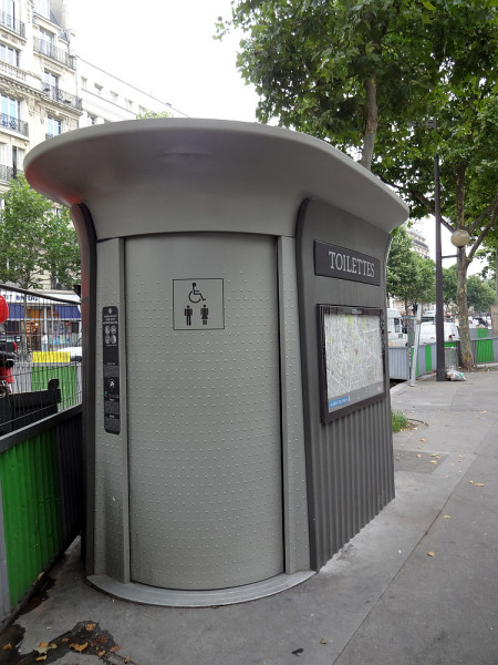 Туалет в Париже