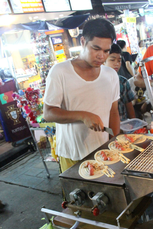 Уличная тайская еда